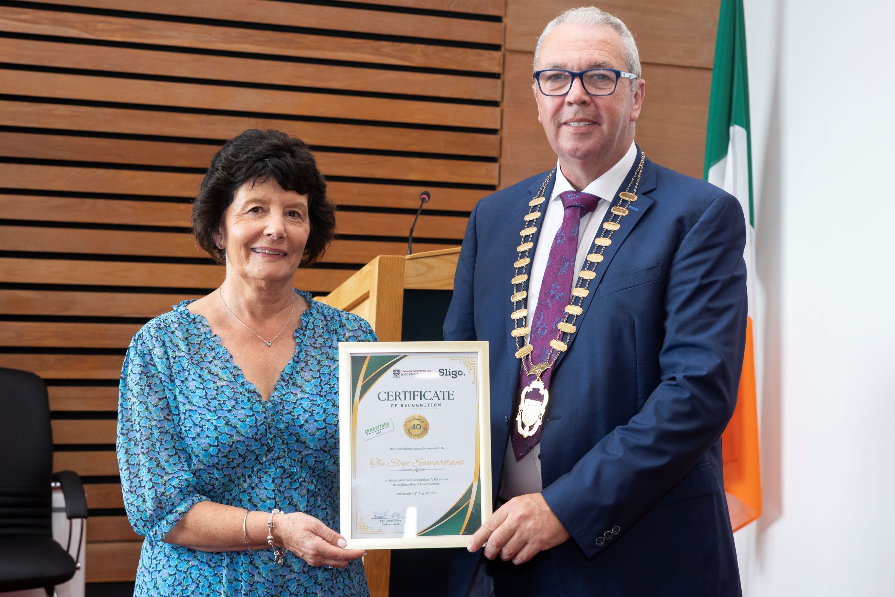 Sligo Samaritans - presentation 